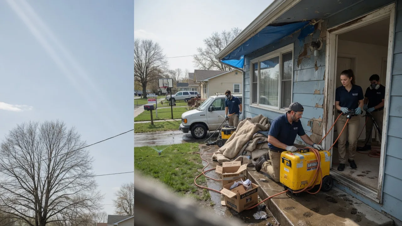 Basement Flood Cleanup in Redding, CT near me